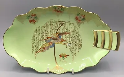 Buy Vintage Carlton Ware 'Sketching Bird' Pattern (#4108) Handled Dish • 75£