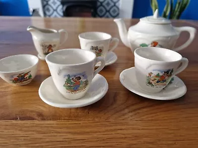 Buy Vintage China  Child's Tea Set With Nursery Rhymes • 20£