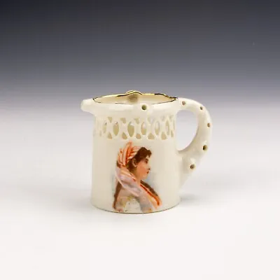 Buy Gemma Crested China - Art Nouveau Lady - Miniature Puzzle Jug Or Mug • 3.99£