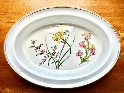Buy England Spode Stafford Flowers Oval BAKER OVEN TO TABLEWARE 11.5  VGC • 24£