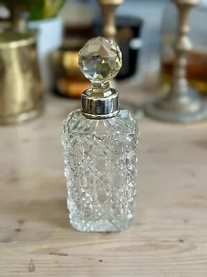 Buy Georgian Cut Glass Scent / Perfume Bottle • 25£