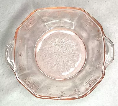 Buy Vintage Anchor Hocking Princess Pink Depression Glass Berry 5” Bowls Set Of 9 • 43.15£