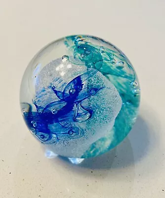Buy Caithness Vintage “Ruffles” Glass Paperweight 1992 • 10£