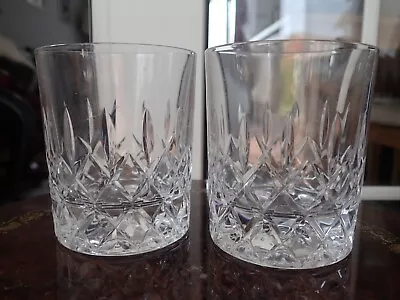 Buy 2 Cut Crystal Whiskey Glasses • 8£