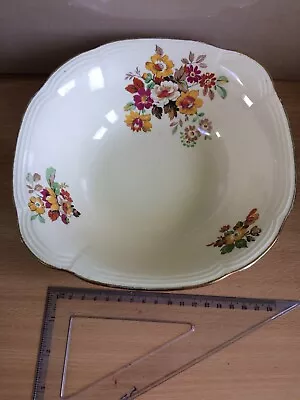 Buy Alfred Meakin Ceramic Fruit Bowl Vintage Porcelain Floral Design Beautiful • 10£