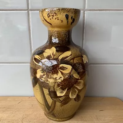 Buy Thomas Forester Floral Painted Art Pottery Vase ? • 15£