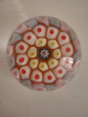 Buy Early Strathearn Concentric Ring Millefiori Miniature Paperweight  • 8.61£