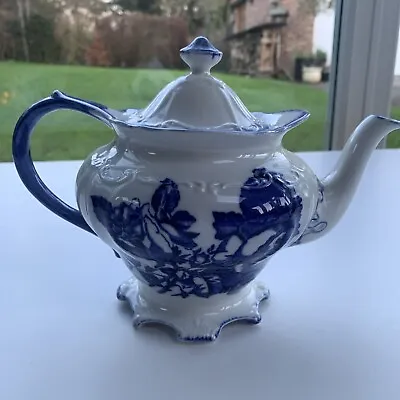 Buy Blakeney Pottery Blue And White Teapot Reproduction • 9.99£