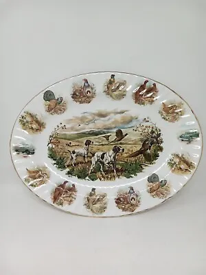 Buy MacDonald Fine Bone China Decorative Oval Plate Made In England • 11.69£