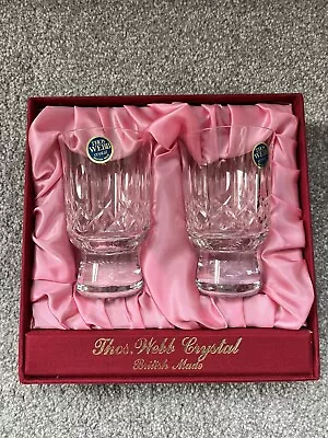 Buy Crystal Whiskey Glasses - Thomas Webb (British Made) **BRAND NEW** • 45£