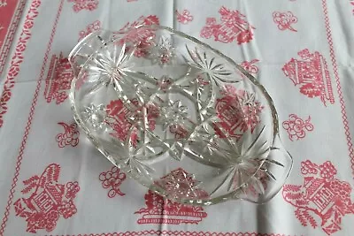 Buy Vintage 1940s Glass Nibbles Dish • 15£