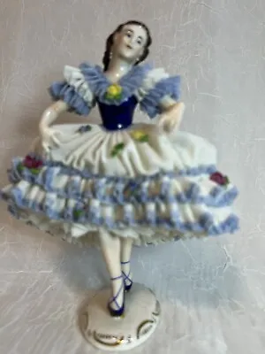 Buy Vintage German DRESDEN Ballerina • 95.11£