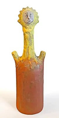 Buy Stan Bitters - Rare Orange Large Sun Person - California Pottery 17.7  Tall • 1,184.04£