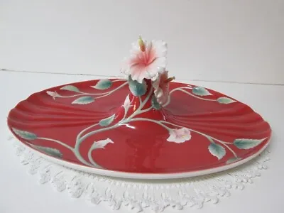 Buy Beautiful Franz Hibiscus French Porcelain  15  Tray • 42.89£