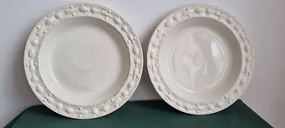 Buy Vintage Creamware China Dinner Plates TWO Plates, • 9.99£