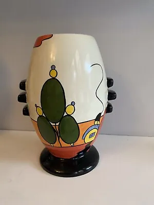 Buy Lorna Bailey Three Knob Vase Marshland Cottage Old Ellgreave Pottery • 55£