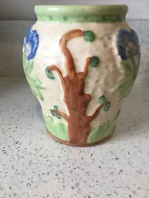 Buy Handpainted Indian Tree Vase Style Vase Unmarked Antique Vase • 9.99£