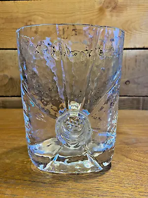 Buy Modernist Sunburst Glass Vase By Rune Strand For Sea Glasbruk 1960s Sweden • 38£