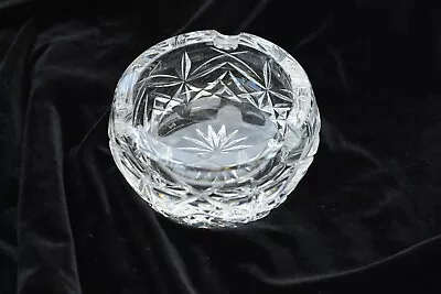 Buy Vintage Lead Crystal  Glass Tyrone Ireland  Ashtray Marked • 20£