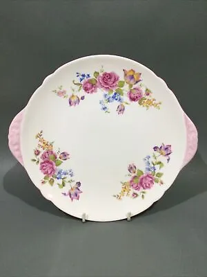 Buy Shelley Bone China “ Rose Bouquet “ Cake Plate • 11.95£