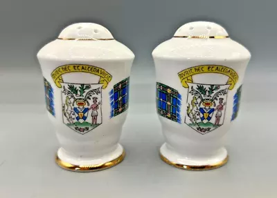 Buy Nova Scotia Royal Stafford Bone China Sale & Pepper Shaker Set Made In England • 11.29£