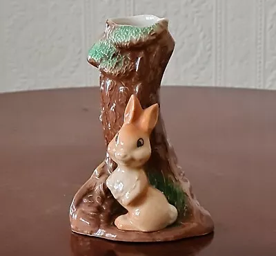 Buy Vintage Hornsea Fauna Royal Pottery Vase Buster Rabbit • 9.99£