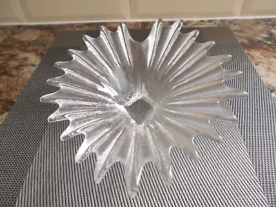 Buy Dartington Crystal Art Glass Anita Harris Design Medium Palm Leaf Dish • 4.99£