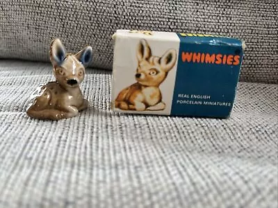 Buy Vintage Boxed Wade Whimsies Fawn No 1 • 9£