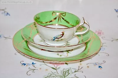 Buy Superb 1920s Tea Set Coalport Batwing Style Wetley China Trio Cup Saucer Plate • 30£