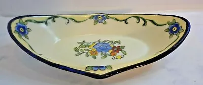 Buy Nortake Oval  Bowl~early Century Floral Pattern~post 1921 JAPAN               • 16.47£