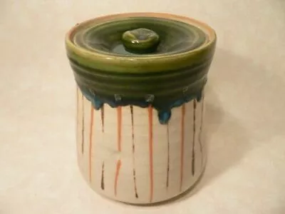 Buy Colllectible Japanese Mizusashi Oribe Pottery Ceramic Tea Ceremony • 96.42£
