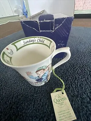 Buy Sundays Child QUEENS Fine Bone China Coffee Tea Cup 6ozs Made In England • 9.95£
