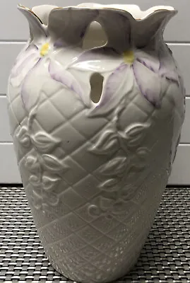 Buy Belleek Irish Cottage 11 1/2” Vase Limited Edition 498/500 Mint Condition • 86.30£