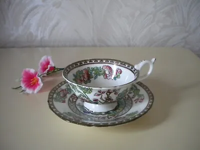 Buy Vintage Coalport English Bone China 'Indian Tree' Pattern Tea Cup & Saucer • 1.99£