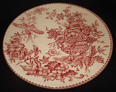 Buy Vntg Staffordshire English Ironstone Tableware England Red Bird Miniature Plate • 9.44£