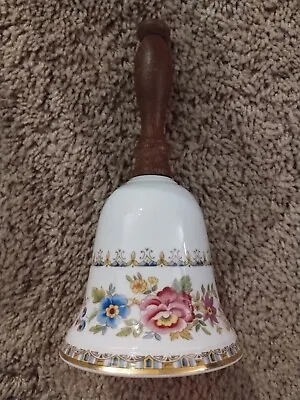 Buy Royal Grafton Malvern Fine Bone China Bell With Wooden Handle 7  Tall • 14.23£