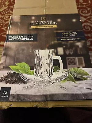 Buy Turkish Silver Premium Glass Tea Set. Turkish Delight Pot/Ramadan Gift. • 12.99£