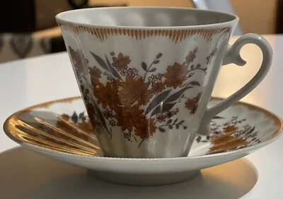 Buy Vintage Lomonosov Porcelain Tea Cup And Saucer • 26£