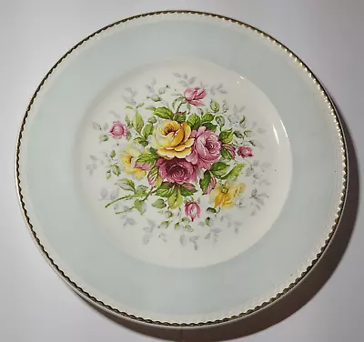 Buy Portland Pottery Cobridge Floral Bouquet Serving Plate 26cm • 8.99£