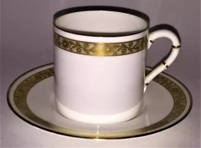 Buy Elegant Royal Worcester 'Golden Anniversary' Porcelain Demitasse Cup & Saucer • 10.50£