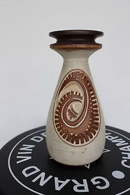 Buy Unusual Vase - Shelf Pottery (Halifax) Brutalist Vintage Graham Alcock • 19.99£