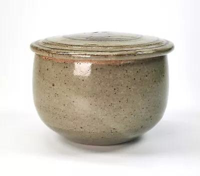 Buy RARE Ewart Uncles (1919-1993) Studio Pottery Ash Glazed Lidded Pot Stamped • 75£