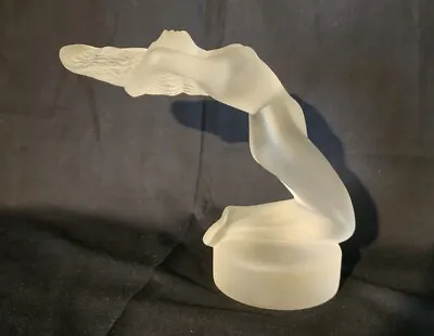 Buy Lalique Crystal France Chrysis Nude Figurine #11809 Motor Mascot Paperweight • 283.35£