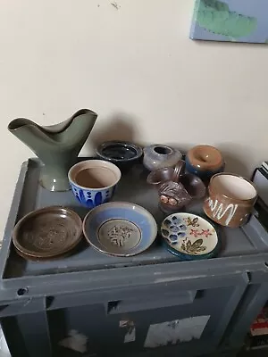 Buy Studio Pottery Lot Vintage • 15£