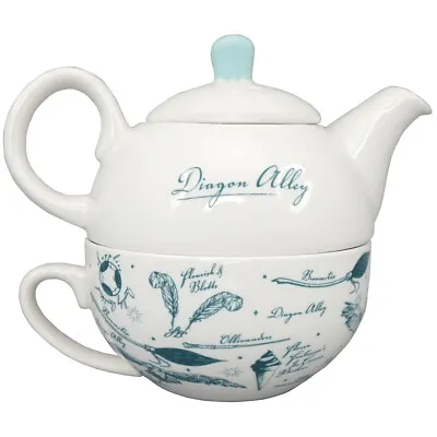 Buy Harry Potter Diagon Alley Tea For One Stacking Teapot And Cup Set • 29.99£