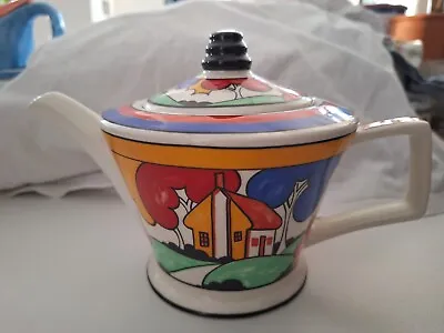 Buy Sadler Ware Art Deco Clarice Cliffe Inspired Teapot, Never Used • 20£