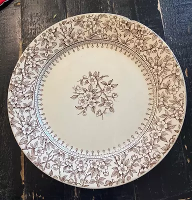 Buy Antique T. Furnival And Sons Alton Pattern 10  Dinner Plate Circa 1876-90 • 24.02£