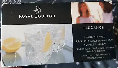 Buy Royal Doulton Elegance Whiskey Glasses • 30£