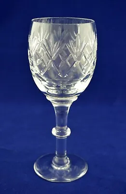 Buy Royal Doulton Crystal “GEORGIAN” Wine / Hock Glass – 16.6cms (6-1/2″) Tall • 19.50£