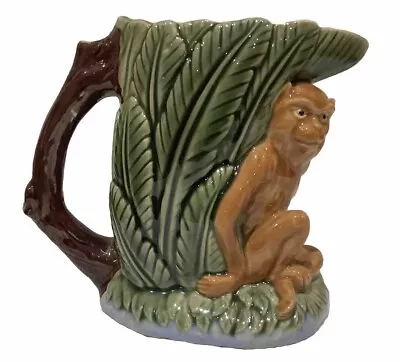 Buy Decorative Vintage Eastgate Pottery Jug / Vase Monkey Jungle Theme  • 19.95£